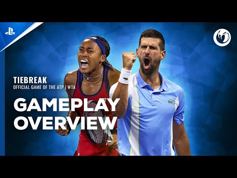 A Video Of TIEBREAK Ace Edition for PS5 – Exclusive Challenge Pack, Adidas Vintage Pack & Realistic Tennis Simulation