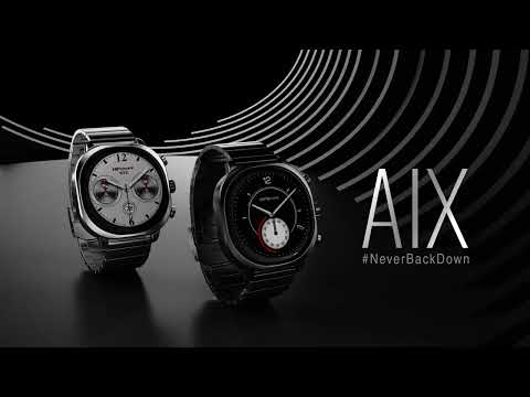 A Video Of HiFuture AIX - AI-Powered Luxury Smartwatch with Wireless Calling and Advanced Health Monitoring