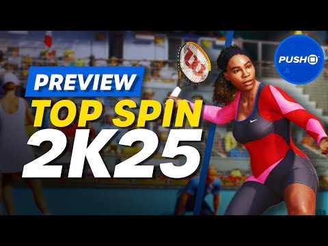 A Video Of TopSpin 2K25 for PS4