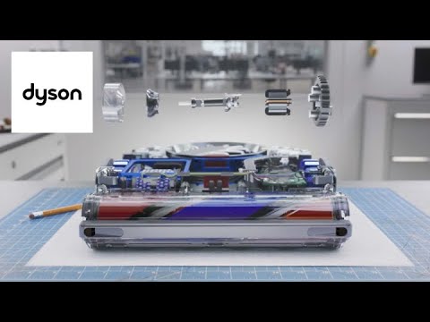 A Video Of Dyson 360 Vis Nav Robot Vacuum (Blue/Nickel)