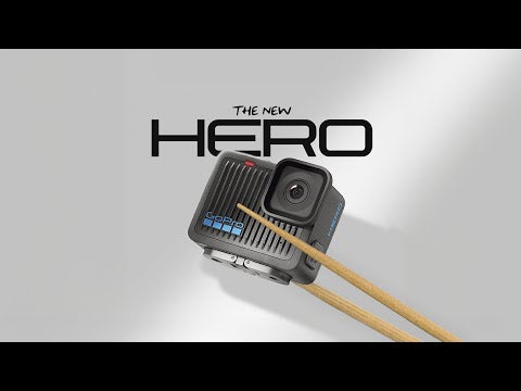 A Video Of GoPro Hero 4K Action Camera - Durable, Waterproof Design, Built-in Mounting Fingers, 12MP Photos, and HyperSmooth Stabilization