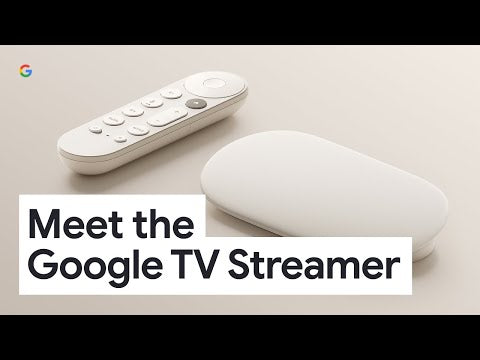 A Video Of Google TV Streamer (4K) – High-Performance Streaming Device with Voice Remote