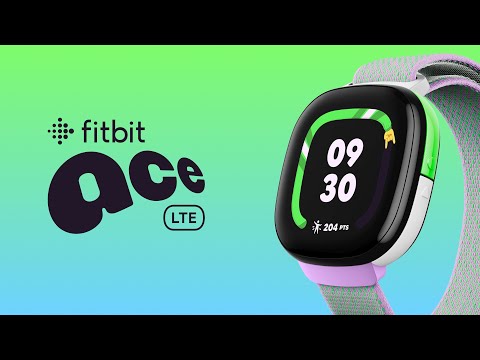 A Video Of Fitbit Ace LTE by Google: The Ultimate Smartwatch for Kids with Activity Games and GPS Tracking