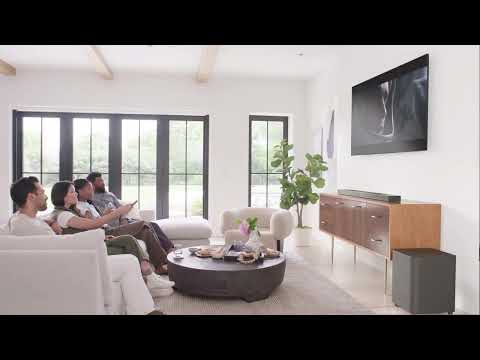 A Video Of JBL Bar 1300X Soundbar - True Dolby Atmos® & DTS:X with Detachable Surround Speakers