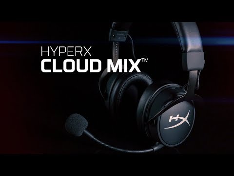 A Video Of HyperX Cloud MIX Wireless - Gaming Headset | 4P5K9AA - Hi-Res Audio & Bluetooth® Freedom