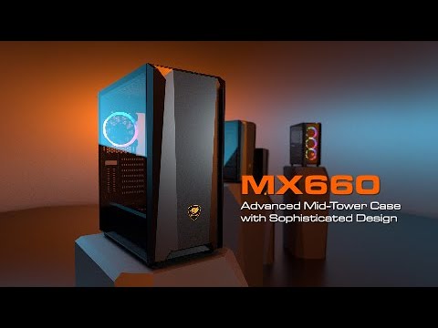 Cougar MX660-T RGB Advanced Mid-Tower Case with COUGAR’s Iconic DNA