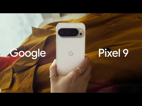 A Video Of Google Pixel 9 with Gemini AI - 128GB Storage, 6.3-inch Actua Display, Advanced Dual Camera, and Long-Lasting Battery