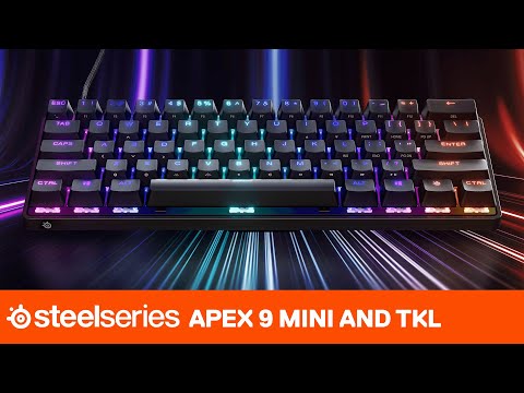 SteelSeries APEX 9 TKL 80% Optical Switch Wired Gaming Keyboard
