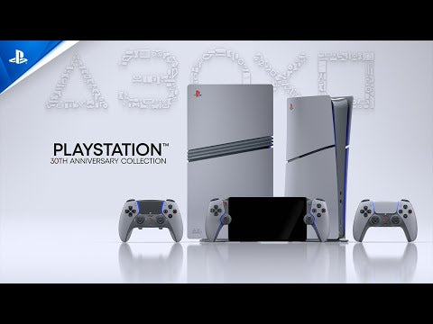 A Video Of Sony PlayStation®5 Digital Edition 30th Anniversary Slim Bundle – Limited Edition Console & Accessories