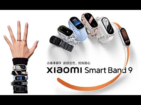 A Video Of Xiaomi Smart Band 9 with 1.62-Inch AMOLED Display, 150+ Sports Modes, and 21-Day Battery Life