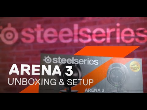 SteelSeries Arena 3 Full-Range 2.0 Gaming Speakers