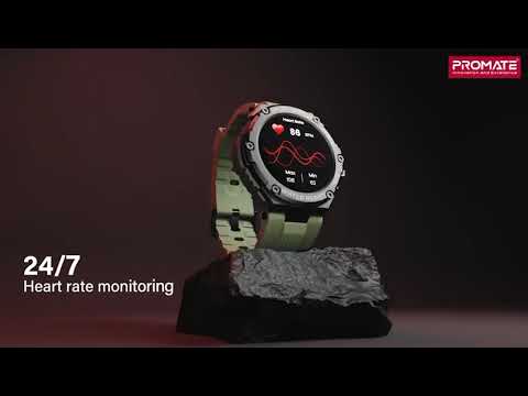 A Video Of Promate XWatch-R19 Smartwatch with Bluetooth Calling | 1.53