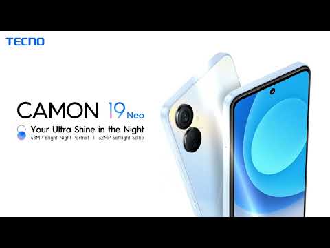 A Video Of Tecno Camon 19 NEO - 6GB - 128GB