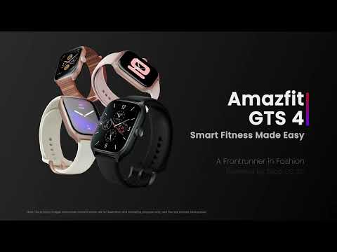 AmazFit GTS 4 - Ultimate Personal Assistant