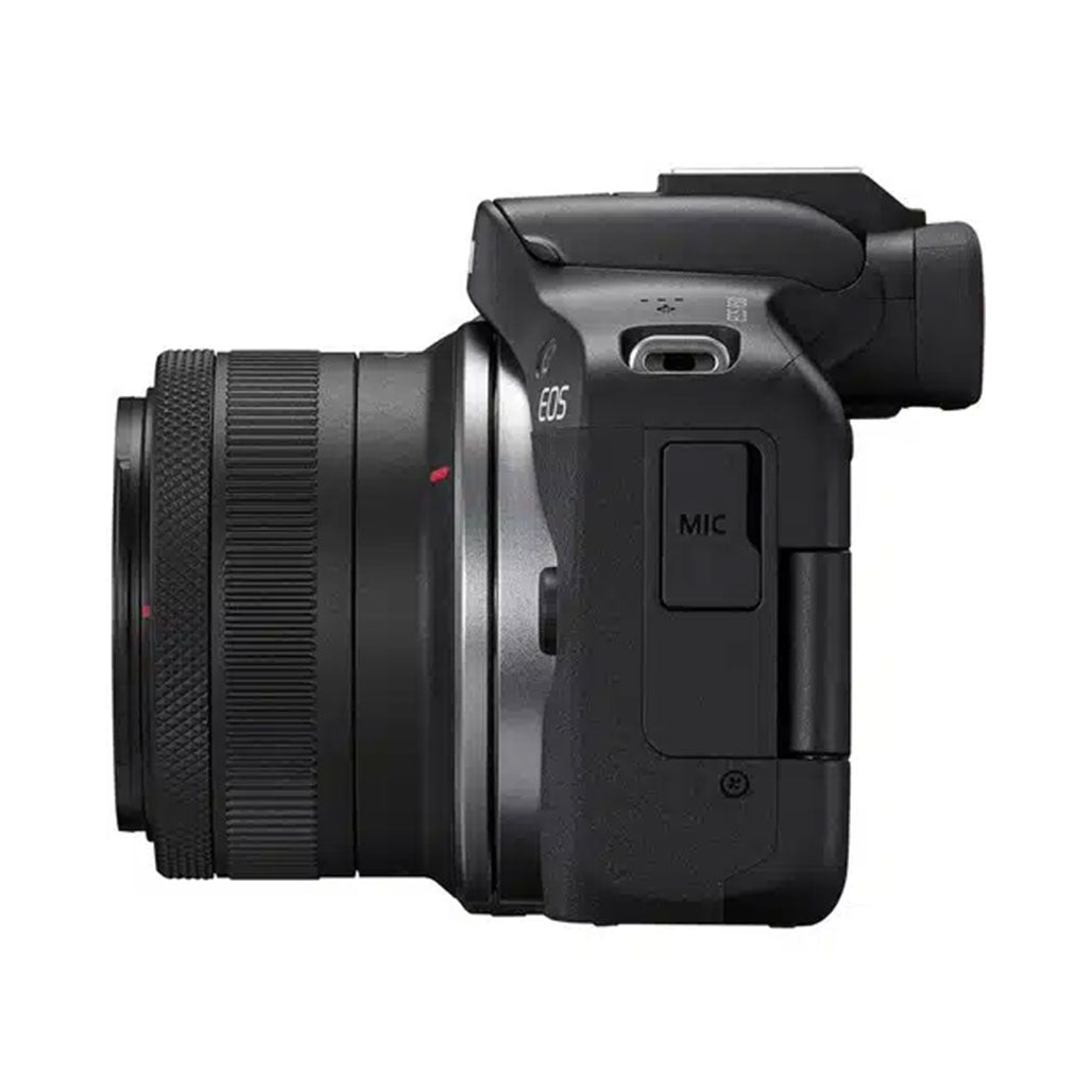 Canon EOS R50 Mirrorless Camera with 18-45mm Lens (Black), 31952900391164, Available at 961Souq