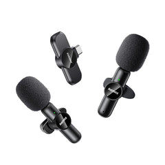 A Photo Of REMAX K10 Ryusic Series Type C One-to-Two Live-Stream Wireless Microphone