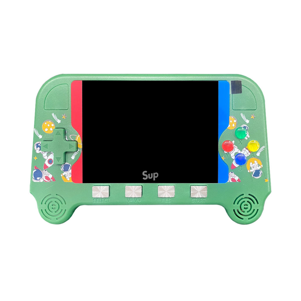 A Photo Of SUP Retro Classic Game Console F3 | 400-in-1 Handheld Console with 5-Inch HD Screen, Joystick, TV Connection Support