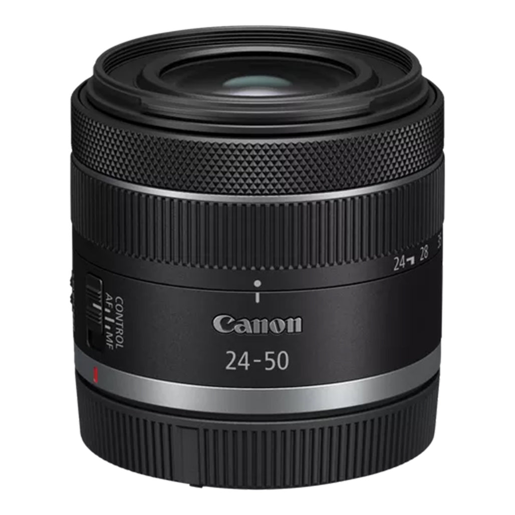 A Photo Of Canon RF 24-50mm F4.5-6.3 IS STM - Compact Zoom Lens for Full-Frame Cameras