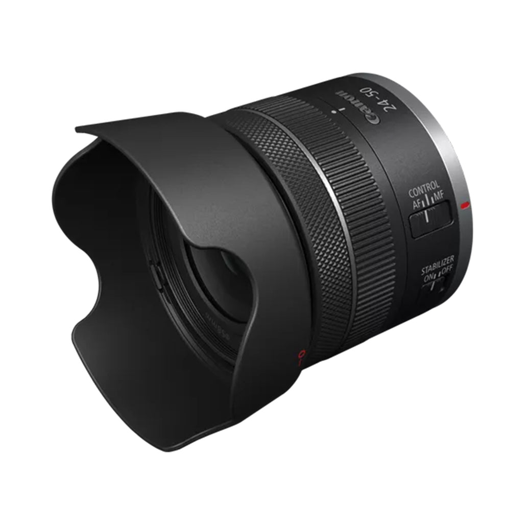 A Photo Of Canon RF 24-50mm F4.5-6.3 IS STM - Compact Zoom Lens for Full-Frame Cameras