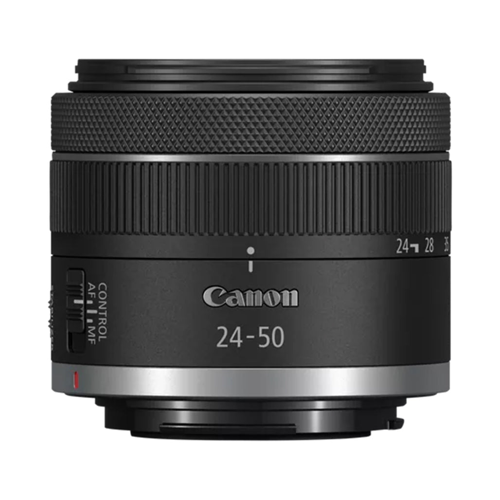 A Photo Of Canon RF 24-50mm F4.5-6.3 IS STM - Compact Zoom Lens for Full-Frame Cameras