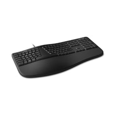 A Photo Of Microsoft Ergonomic Desktop Combo – Wired Keyboard and Mouse for Ultimate Comfort and Productivity