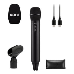 A Photo Of RØDE Interview PRO Wireless Handheld Condenser Microphone - Broadcast-Grade with USB-C Charging