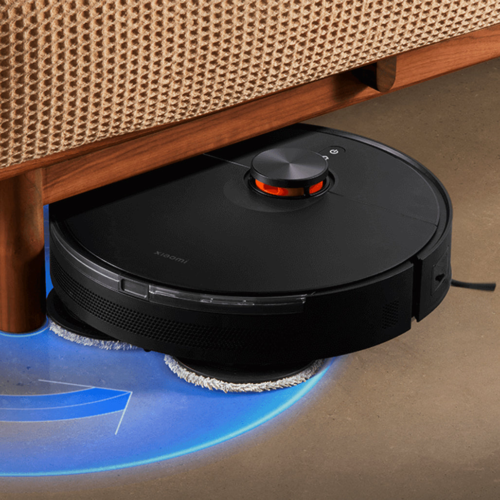 A Photo Of Xiaomi Robot Vacuum S20+ | 6000Pa Suction, Dual Rotary Mops, and Smart Carpet Detection | 5200mAh Battery with 170-Min Continuous Cleaning, Black