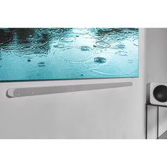 A Photo Of Samsung HW-S801B Ultra Slim Lifestyle Soundbar with Wireless Subwoofer – Dolby Atmos, Adaptive Sound, and Alexa Built-in