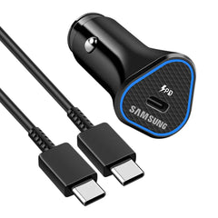 A Photo Of Samsung Car Charger - Fast Charge 25W Type-C for Mobile Phones