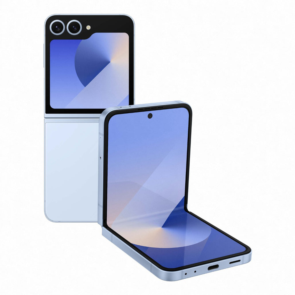 A Photo Of Samsung Galaxy Z Flip 6 - 12GB RAM, 512GB Storage | AI-Powered Flex Window, 50MP Camera, Sleek Foldable Design