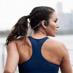 A Photo Of Shokz OPENMOVE Bone Conduction Headphones - Open-Ear, Bluetooth 5.1, Sweatproof, 6-Hour Battery Life