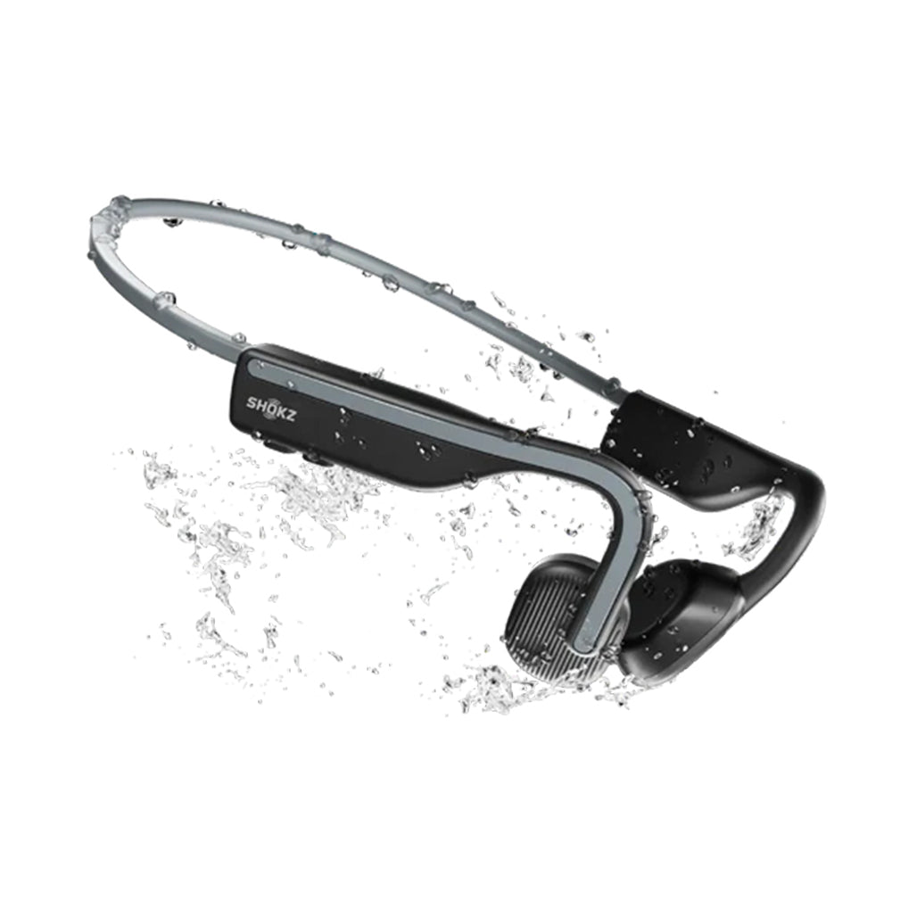 A Photo Of Shokz OPENMOVE Bone Conduction Headphones - Open-Ear, Bluetooth 5.1, Sweatproof, 6-Hour Battery Life