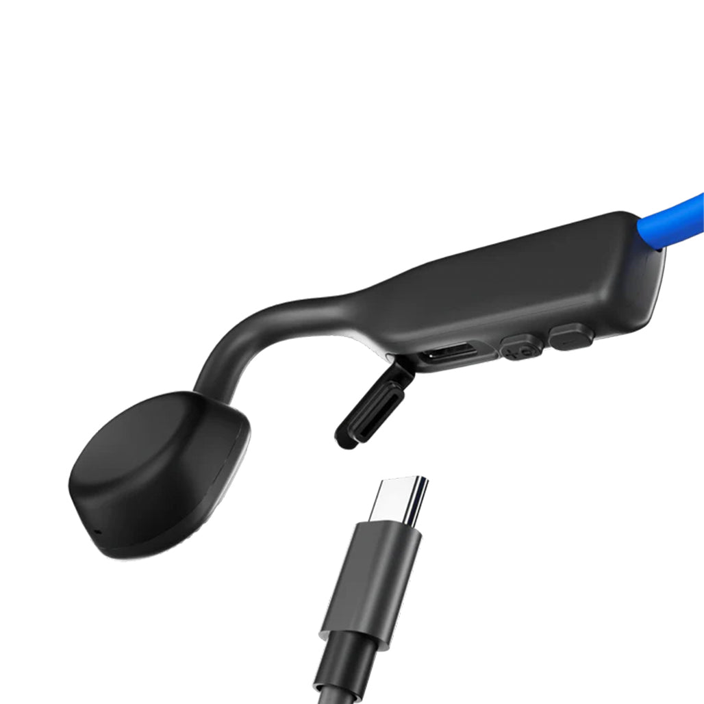 A Photo Of Shokz OPENMOVE Bone Conduction Headphones - Open-Ear, Bluetooth 5.1, Sweatproof, 6-Hour Battery Life