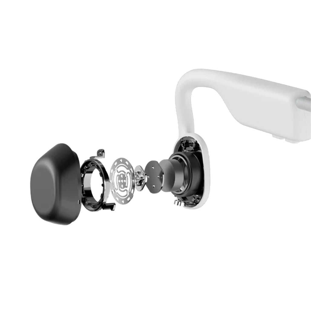 A Photo Of Shokz OPENMOVE Bone Conduction Headphones - Open-Ear, Bluetooth 5.1, Sweatproof, 6-Hour Battery Life