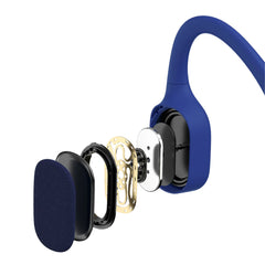 A Photo Of Shokz OPENSWIM Waterproof MP3 Headphones with 7th Generation Bone Conduction Technology, 4GB Storage, and 8-Hour Battery Life