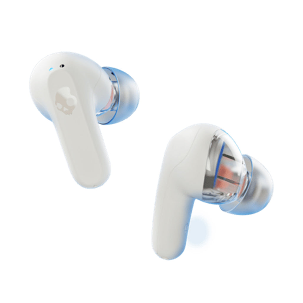 A Photo Of Skullcandy Rail ANC In-Ear Noise Canceling Headphones - Bone | True Wireless with Adjustable ANC