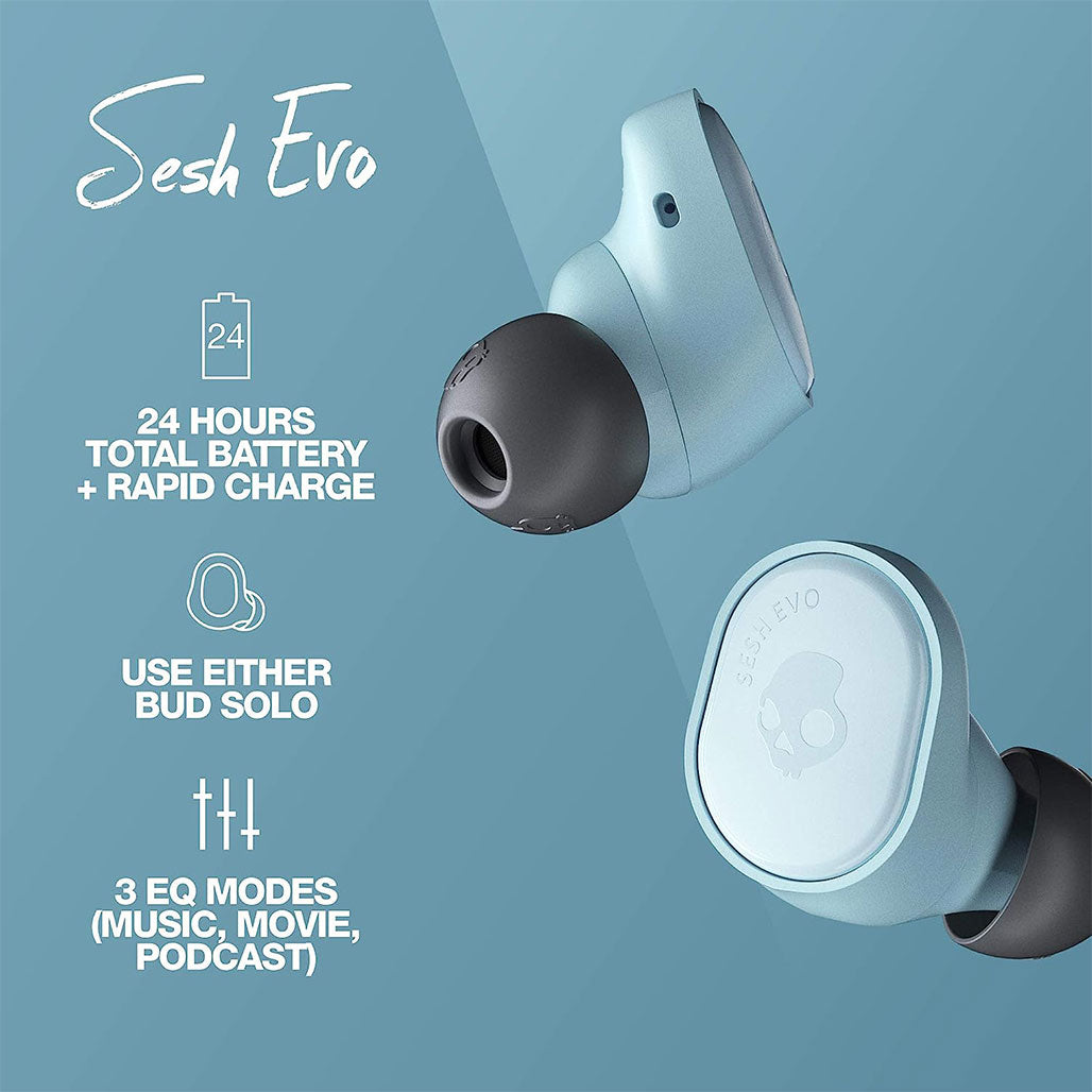 Skullcandy Sesh Evo True Wireless In Ear Bluetooth Earbuds Price