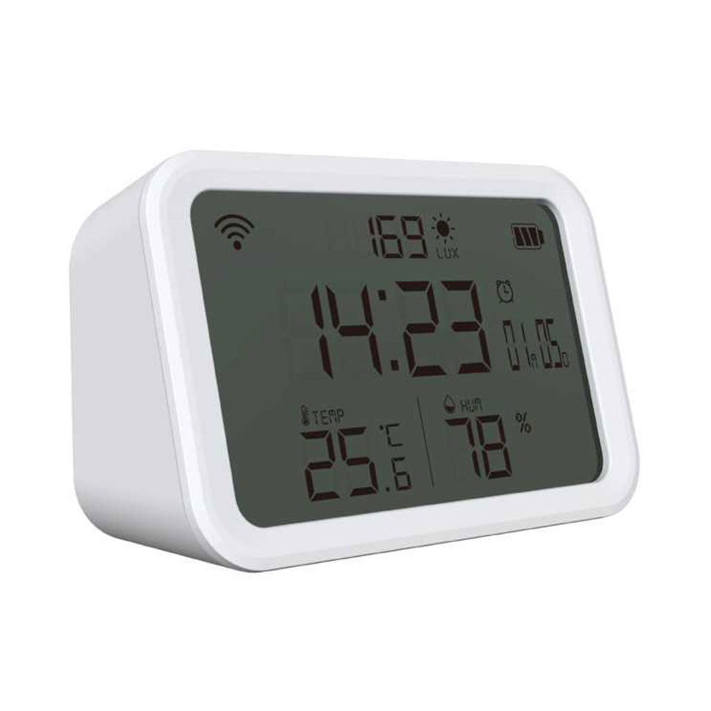 Porodo WiFi Smart Clock - Ambience Sensor, 31921411817724, Available at 961Souq
