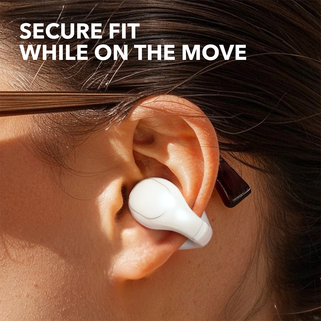 A Photo Of Anker Soundcore C30i Open-Ear Clip Earbuds | Secure Fit & Breathable Comfort with IPX4 Water Resistance