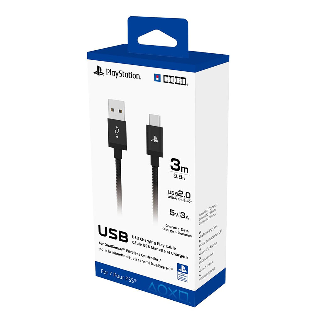 A Photo Of HORI USB to Type C Charging Play Cable for Playstation 5 (3M)