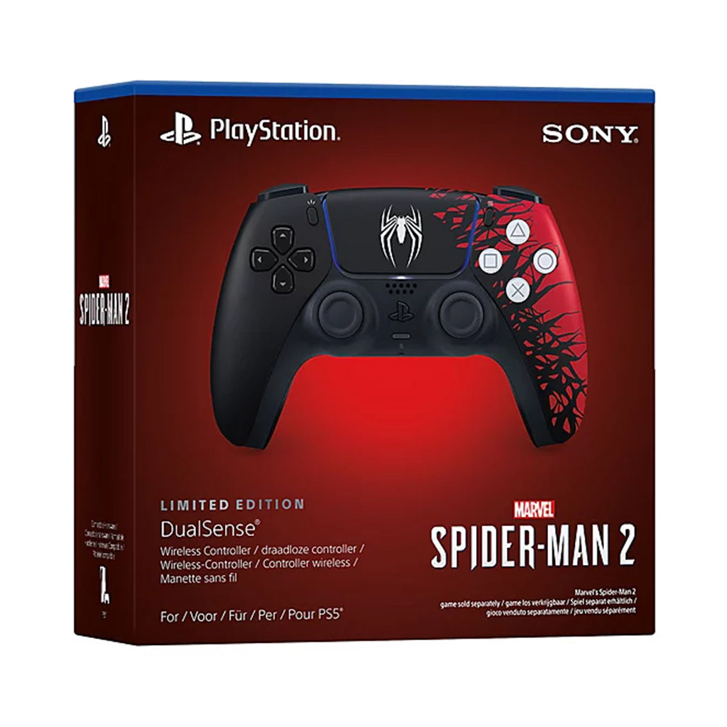 A Photo Of Sony PS5 DualSense Controller Spider-Man 2 Limited Edition