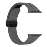 Spigen Simple Stylish Silicone Leather Watch Band for Apple Watch 44mm