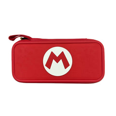 A Photo Of Nintendo Switch OLED Super Mario Carrying Protective Case - Red