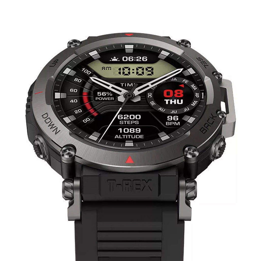 Amazfit T-Rex Ultra Smart Watch - Black, 32990635819260, Available at 961Souq