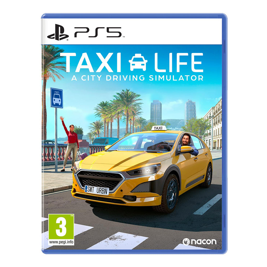 A Photo Of Taxi Life: A City Driving Simulator For PS5