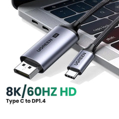 UGREEN USB C to DisplayPort Cable 8K@60Hz
