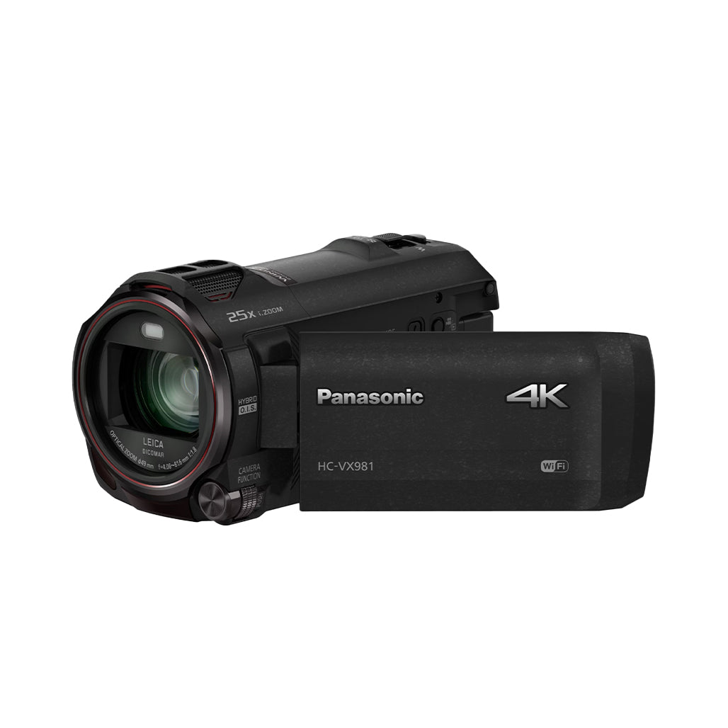 A Photo Of Panasonic HC-VX981 4K Ultra HD Camcorder – Capture Your Moments in 4K Detail and Clarity