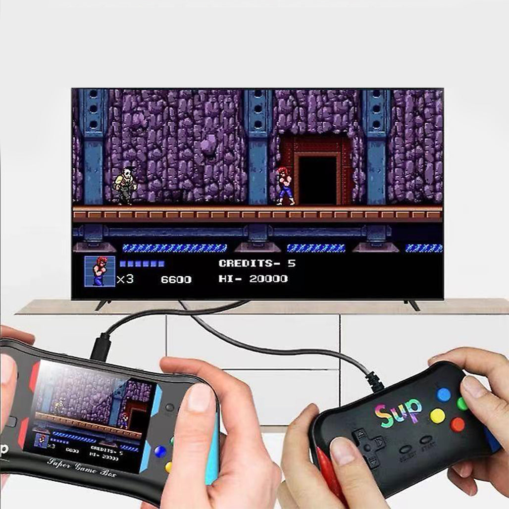 Sup Game Console Handheld X7M With 3.5" Screen For Two Players And a Retro 500in1, 32997262721276, Available at 961Souq