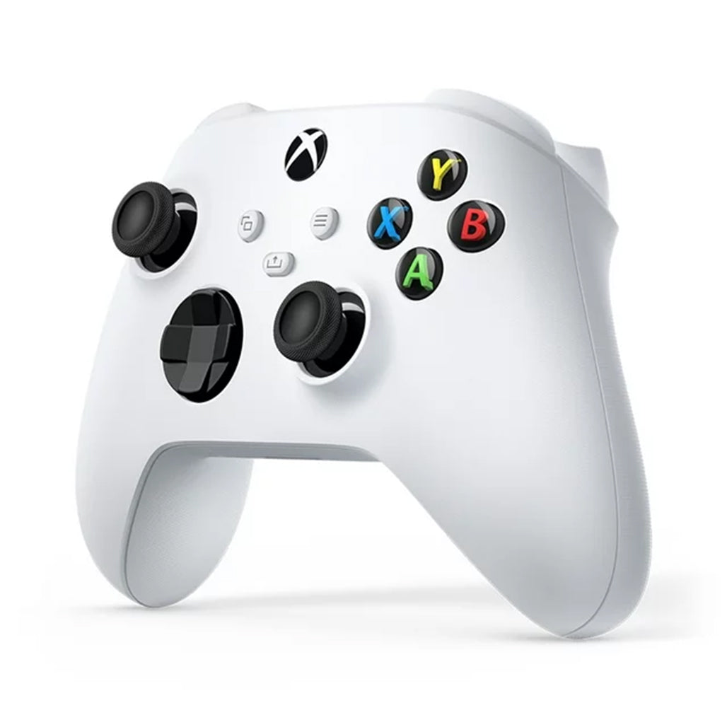 A Photo Of Microsoft Xbox Wireless Controller - Robot White | Superior Comfort & Multi-Device Connectivity