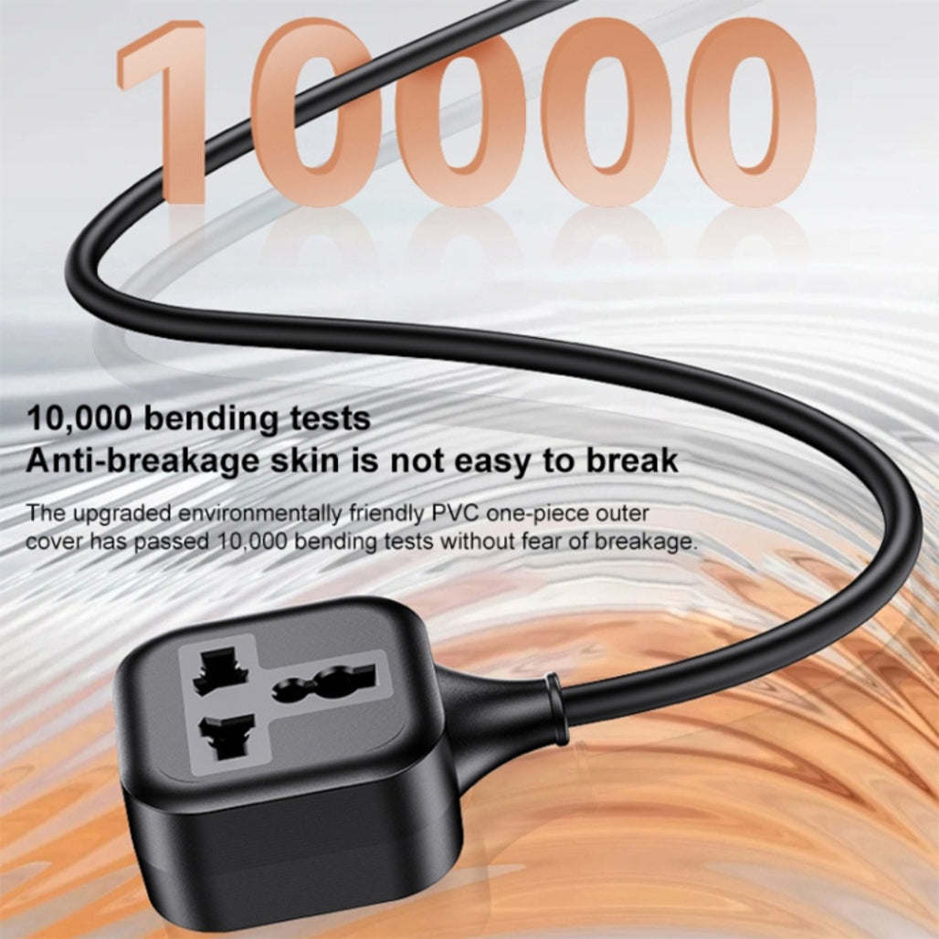 A Photo Of YESIDO MC33 Power Cord 5M 3250W - Durable, High-Power Extension Cable for Home and Office Use